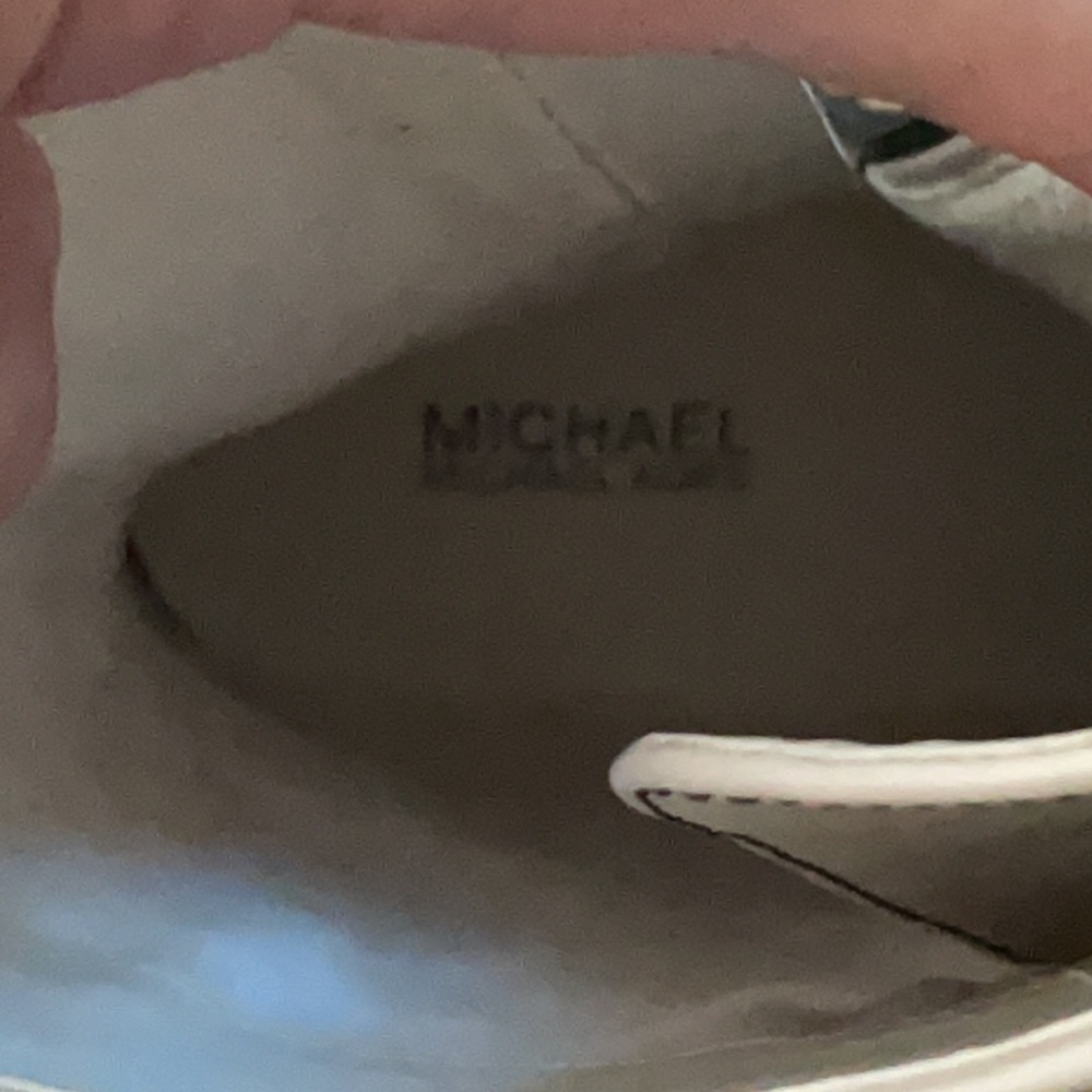 ❤️Michael Kors White Leather Combat Boots Retail $225 New!! - Picture 8 of 8